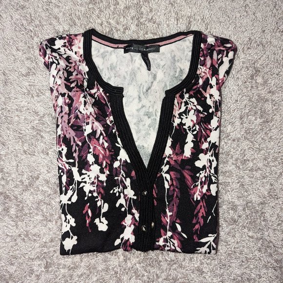 WHBM 3/4 Sleeve Cardigan - Picture 1 of 8